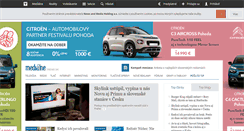 Desktop Screenshot of medialne.etrend.sk