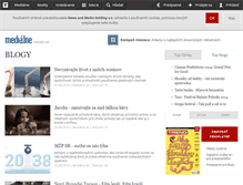 Tablet Screenshot of medialne.blog.etrend.sk