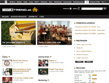Tablet Screenshot of csr.etrend.sk